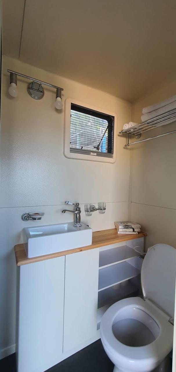 Cozy Seaview Glamping Caravan HaBonim Exterior photo