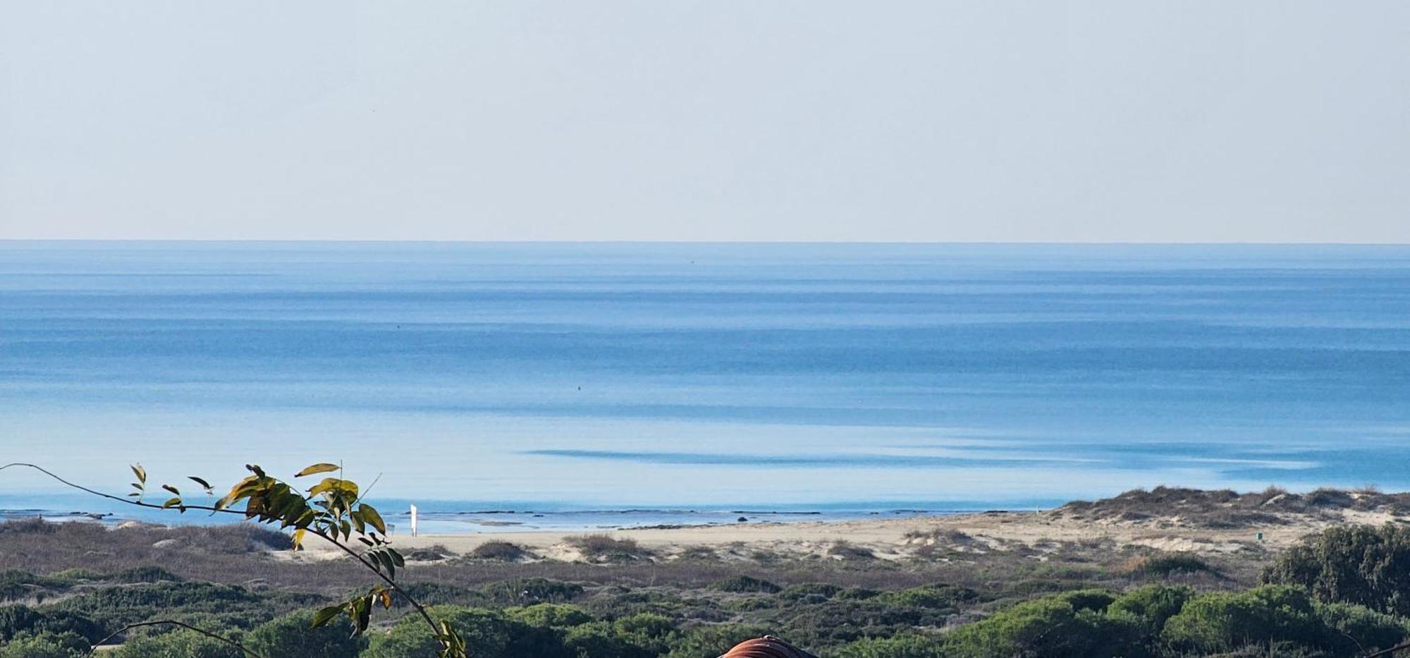 Cozy Seaview Glamping Caravan HaBonim Exterior photo