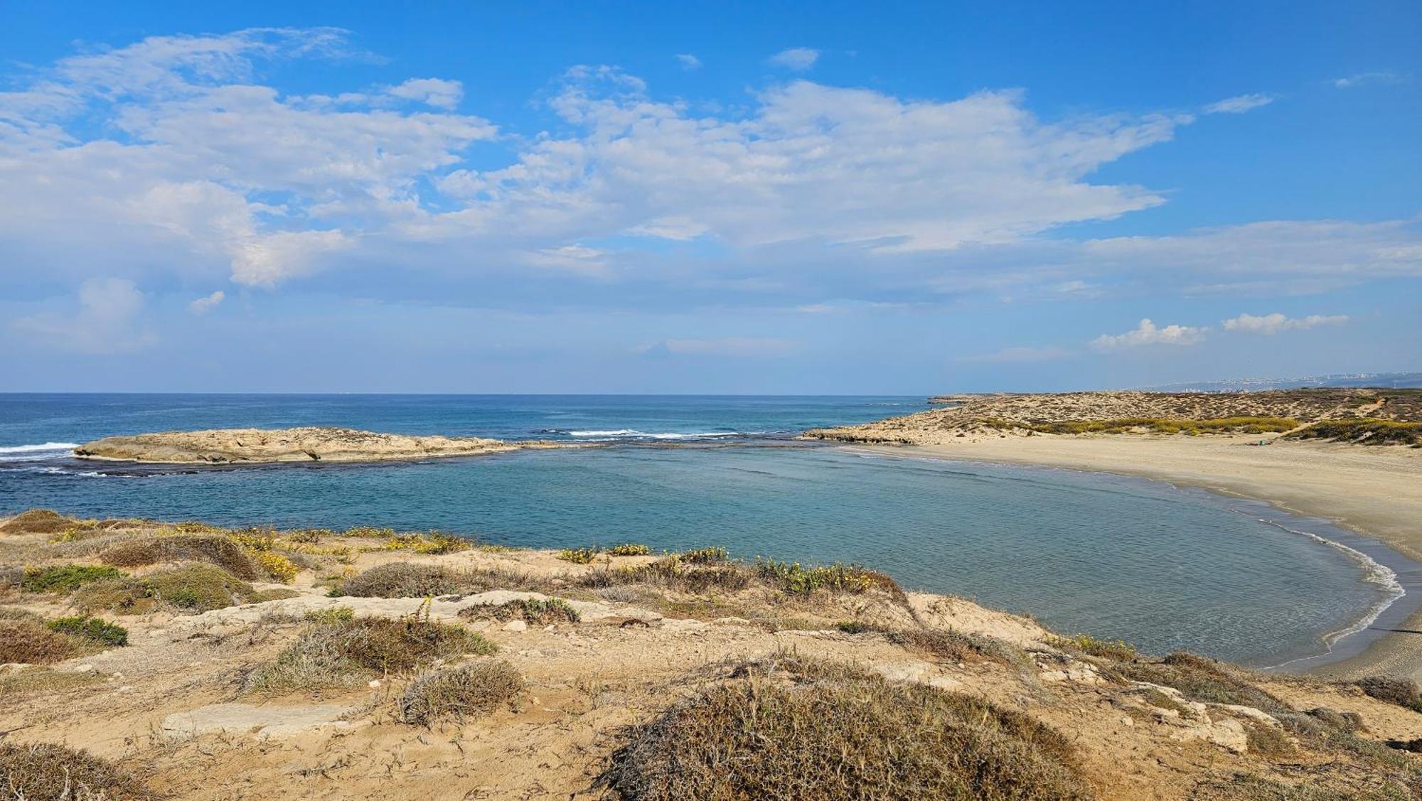 Cozy Seaview Glamping Caravan HaBonim Exterior photo